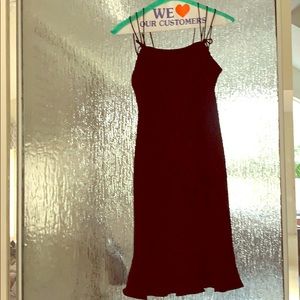 Black cocktail dress